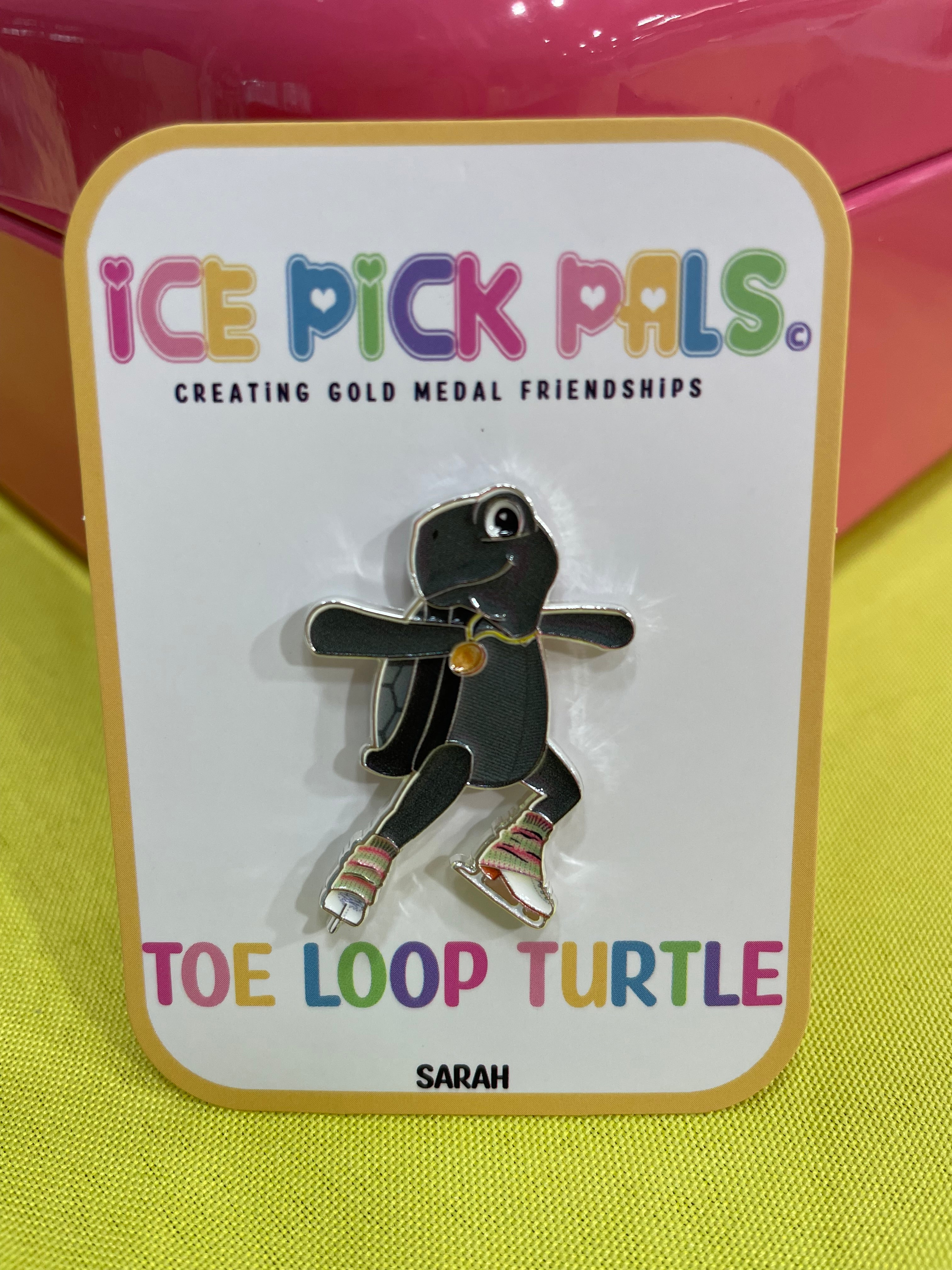 Toe Loop Turtle Pin