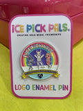 Ice Pick Pals Logo Pin